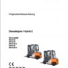 Still Diesel Forklift Hydrid 2 RX70 25 30 30H 35 35H 7300 7305 User Manual DE 1