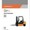 Still Diesel Forklift R70 16 R70 18 R70 20 7094 7096 User Manual DE 1