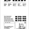 Still Diesel Forklift R70 35 R70 40 R70 45 7048 7050 EMR User Manual DE 1