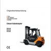 Still Diesel Forklift R70 40 R70 45 R70 50 7071 7073 User Manual DE 1 1