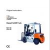 Still Diesel Forklift RC41 25 RC41 30 4091 4092 User Manual 1