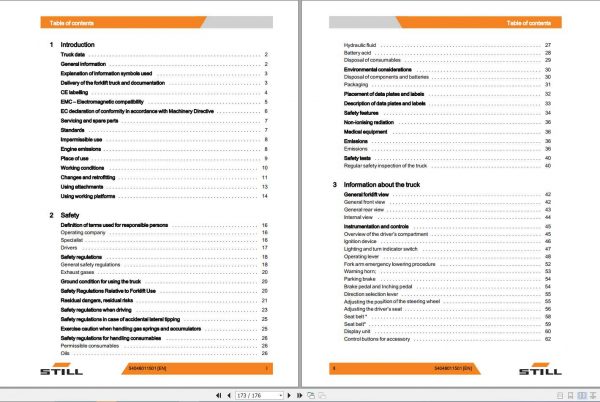 Still Diesel Forklift RC41 25 RC41 30 4091 4092 User Manual 2