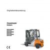 Still Diesel Forklift RX70 20 35 STILL Driver Line Step B 7394 7399 User Manual DE 1