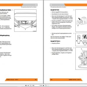 Still Diesel Forklift RX70 60 RX70 70 RX70 80 with SCR 7341 7344 User Manual DE 3
