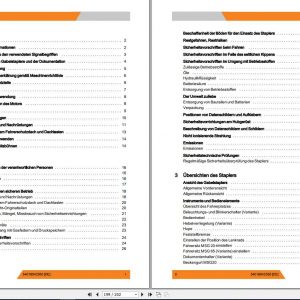 Still Diesel LPG Forklift RC40 25 RC40 30 RC40 35 4051 4052 4053 User Manual DE 2