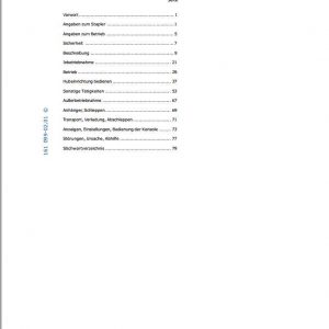 Still Electric Forklift R60 16 R60 18 R60 20 Compact R6030 R6032 User Manual DE 2