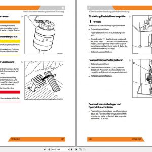 Still Electric Forklift R60 22 R60 25 R60 30 6036 6039 User Manual DE 3