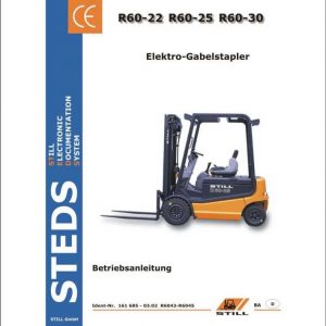 Still Electric Forklift R60 22 R60 25 R60 30 R6042 R6045 User Manual DE 1
