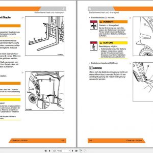 Still Electric Forklift RX20 14 15 16 18 20 6211 6217 User Manual DE 3