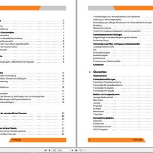 Still Electric Forklift RX50 10 13 15 16 5051 5055 User Manual DE 2