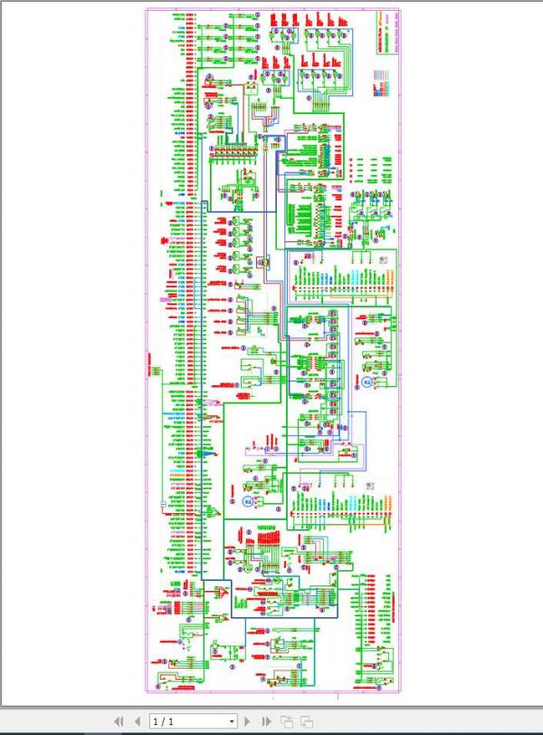 Still Electric Forklift RX50 Circuit Diagrams DE 1