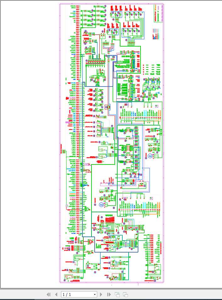 Still Electric Forklift RX50 Circuit Diagrams DE 1