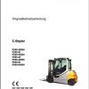 Still Electric Forklift RX60 40 RX60 30 RX60 35 6327 6330 6367 6369 User Manual DE 1