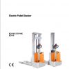 Still Electric Pallet Stacker ECV 10C ECV 10iC ECV 10 Schematic Diagrams DE 1