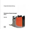 Still Electric Pallet Truck EXD S 20 0282 Operating Manuals DE 1
