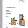 Still Electric Pallet Truck EXD SF 20 Operating Manuals DE 1