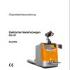 Still Electric Pallet Truck EXU SF 20 0179 Operating Manual DE 1