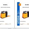 Still Electric Pedestrian Pallet Truck CS 20 L Operating Maintenance Manual DE 1