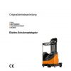 Still Electric Reach Truck FM SE14 FM SE16 FM SE20 1890 1892 Operating Manual DE 1