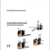 Still Horizontal Order Picker CX CXM CXS CXD CXH 1063 1064 1065 1069 1071 User Manual DE 1