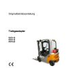 Still LPG Forklift RX70 16 RX70 18 RX70 20 7314 7316 User Manual DE 1