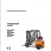 Still LPG Forklift RX70 20 35 STILL Driver Line Step B 7400 7405 User Manual DE 1
