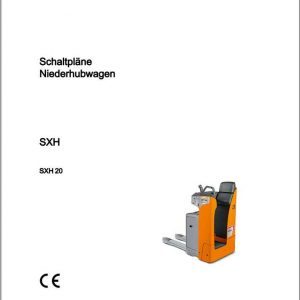Still Low Lift Platform Truck SXH 20 Electrical Hydraulic Schematic DE 1