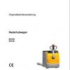 Still Low Lift Truck EXH 25 30 EXH SF 20 25 Operating Manual DE 1