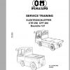Still OM Pimespo Electric Tow Tractor CTR250 CPF200 Workshop Manual Service Training DE 1