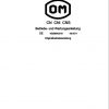 Still OM Pimespo Forklift CN CNi CNS Use Maintenance Manual DE 1