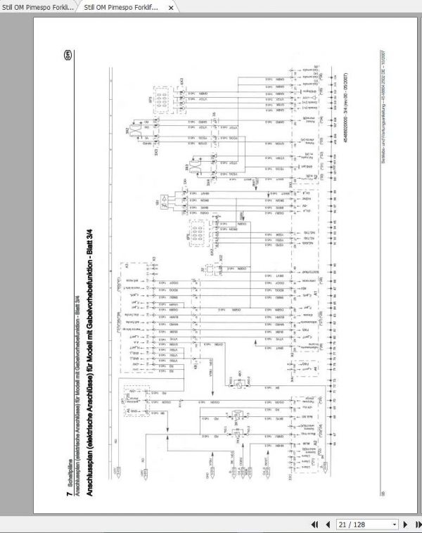 Still OM Pimespo Forklift CSR12 16ac CSRi12 16ac User Maintenance Manual DE 3