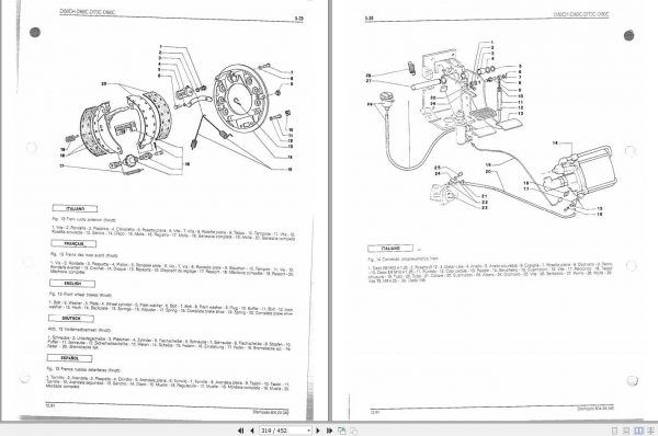 Still OM Pimespo Forklift DI50CH DI60C DI70C DI80C 4143 4157 4142 Repair Manual 3