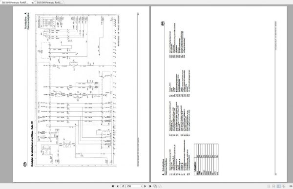Still OM Pimespo Forklift Series 4147 4547 TSR20ac Workshop Manuals DE 3