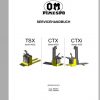Still OM Pimespo Forklift Truck TSX 4522 CTX 4523 CTXi 4535 Service Manual DE 1