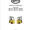 Still OM Pimespo Forklift XD15 XD18 XD20 XG15 XG18 XG20 Workshop Manual DE 1
