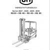 Still OM Pimespo Forklift XE35ac XE40ac XE45Lac XE50ac Workshop Manual DE 1