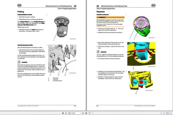 Still OM Pimespo Forklift XNAac Generation 3 80V Workshop Manual DE 3