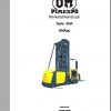 Still OM Pimespo Forklift XNAac X301 Workshop Manual DE 1