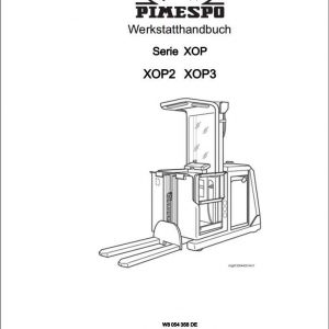 Still OM Pimespo Forklift XOP2 XOP3 XOP4 Workshop Manual DE 1