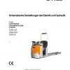 Still Order Picker COP L07 COP H10 COP 20 Electrical Hydraulic Schematic DE 1