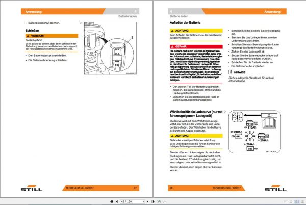 Still Pallet Stacker EXV 10 10i 10Basic 12 12i 14C 14Ci 0270 0273 0321 0322 Operating Manual DE 3