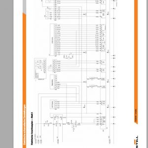 Still Pallet Stacker EXV EXP Electrical Hydraulic Schematic DE 2