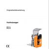 Still Pallet Stacker FXV 14 16 1535 1536 2374 2375 Operating Manual DE 1