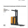 Still Pallet Stacker SV12 1614 Electrical Hydraulic Schematic DE 1