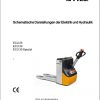 Still Pallet Truck ECU25 ECU30 ECU30 Special Electrical Hydraulic Schematic DE 1