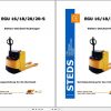 Still Pallet Truck EGU 16 18 20 20S 0115 0117 0119 0125 Operating Manual 1
