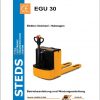 Still Pallet Truck EGU 30 Operating Manual DE 1