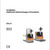 Still Pallet Truck EXU H 18 20 20S Autolift Li Ion Schematic Diagrams DE 1