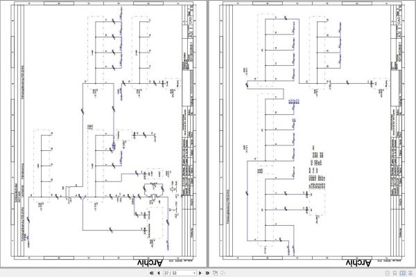 Still Pallet Truck FS X FS X33 Electrical Hydraulic Schematic DE 1