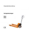 Still Pallet Truck HPT 20 HPT 25 hpt 30 0053 0057 Operating Maintenance Manual DE 1